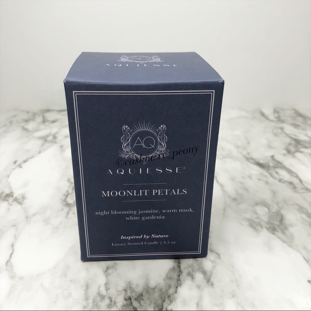 Aquiesse Moonlit Petals Candle 6.5 oz